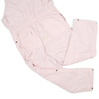 ROD'S Womens Pink Cotton Blend Loose Dungarees 2XL W42 L32 Comfortable Casual