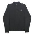 THE NORTH FACE Womens Black Plain Pullover Jumper Crew Neck L Lightweight