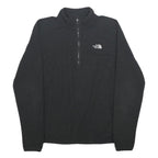 THE NORTH FACE Womens Black Plain Pullover Jumper Crew Neck L Lightweight