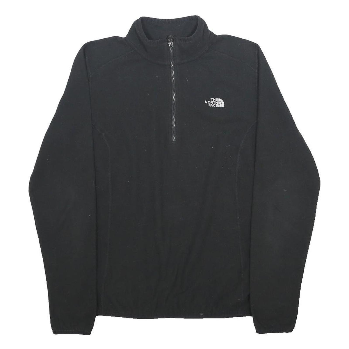 THE NORTH FACE Womens Black Plain Pullover Jumper Crew Neck L Lightweight