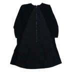 COS Womens Skater Dress Black Long Sleeve Knee Length XS
