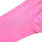 THE NORTH FACE Mens Pink Hoodie S Cotton Blend Pullover Drawstring