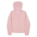 THE NORTH FACE Womens Pink Hooded Jacket XS Cotton Blend Button Closure