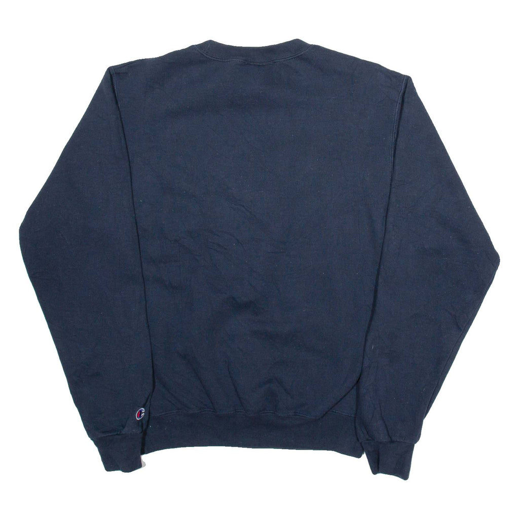 CHAMPION UNC Mens Sweatshirt Blue USA S