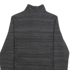 THE NORTH FACE Womens Black Slim Polyester Zip Jacket S Striped Outdoor