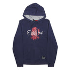 CANTERBURY Womens Navy England Rugby Hoodie UK 10 Cotton Blend Pullover