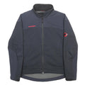 MAMMUT Womens Blue Softshell Jacket S Synthetic Zip Outdoor Sportswear