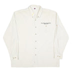 MAMMUT Womens White 2XL Long Sleeve Button Shirt Outdoor Style