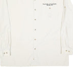 MAMMUT Womens White 2XL Long Sleeve Button Shirt Outdoor Style