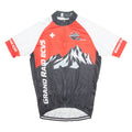 JOK IMPORT Cycling Mens Jersey Red 1/4 Zip L