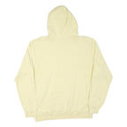ADIDAS Womens Cream Hoodie XL Cotton Blend Pullover Casual Sports Sweatshirt