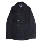 TOMMY HILFIGER Womens Trench Coat Grey Wool UK 10