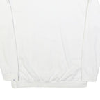 PUMA Womens White Cotton Blend Crew Neck UK 16 Sweatshirt Casual Sport