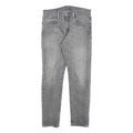 LEVI'S 512 Tapered Mens Jeans Grey Slim Denim Medium W30 L27 Distressed