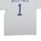 Mens Grey Nevada Football Graphic T-Shirt M Short Sleeve Crew Neck Casual Sports