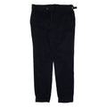 PEIKAMO Womens Trousers Black Regular Tapered W31 L28