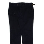 PEIKAMO Womens Trousers Black Regular Tapered W31 L28