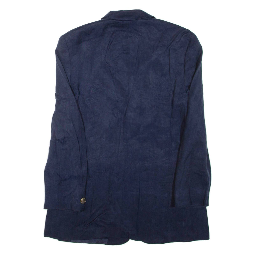 Womens Blazer Jacket Blue L