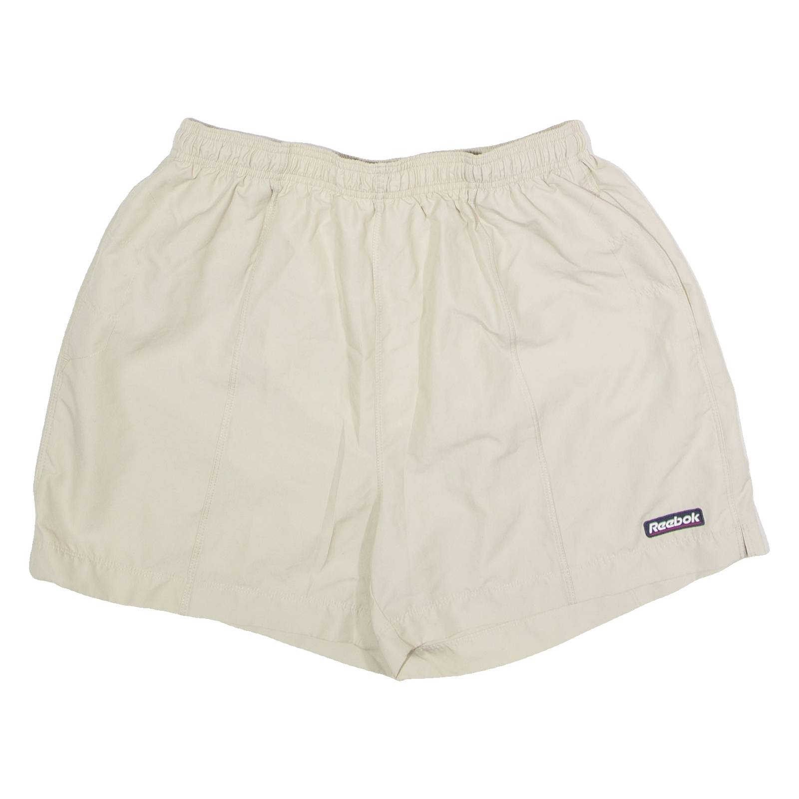 REEBOK Mens Swimming Shorts Beige L W26