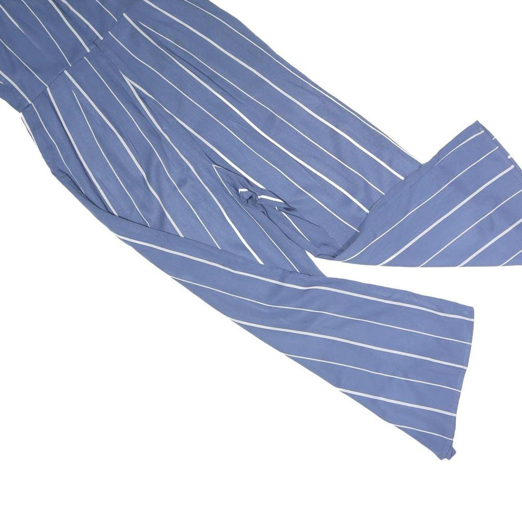 GAP Womens Blue & White Striped Playsuit Cotton M Sleeveless Summer Casual