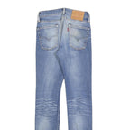 LEVI'S 510 Mens Slim Blue Denim Medium W27 L32 Slim Fit Zip Jeans