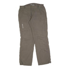 ICEPEAK Womens Regular Taupe Trousers W32 L32 Casual Outdoor Zip Pocketed