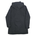 COLUMBIA Womens Black Outdoor Jacket L Nylon Waterproof Hooded Zip Omni-Tech