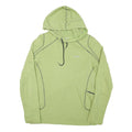 REEBOK Mens Green Hoodie M Polyester Blend Lightweight Sportswear Hoodie