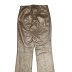 RALPH BY RALPH LAUREN Womens Polyester Beige Regular Fit Straight Trousers W26