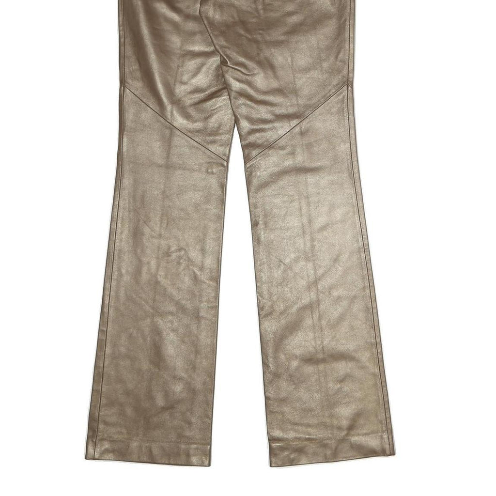 RALPH BY RALPH LAUREN Womens Polyester Beige Regular Fit Straight Trousers W26