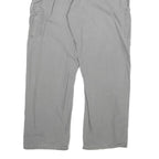 CARHARTT Mens Regular Fit Grey Cotton Blend Workwear Trousers W34 L30 Durable