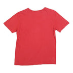 NIKE Mens Red Shut Up And Run Graphic T-Shirt M Short Sleeve Crew Neck