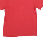 NIKE Mens Red Shut Up And Run Graphic T-Shirt M Short Sleeve Crew Neck