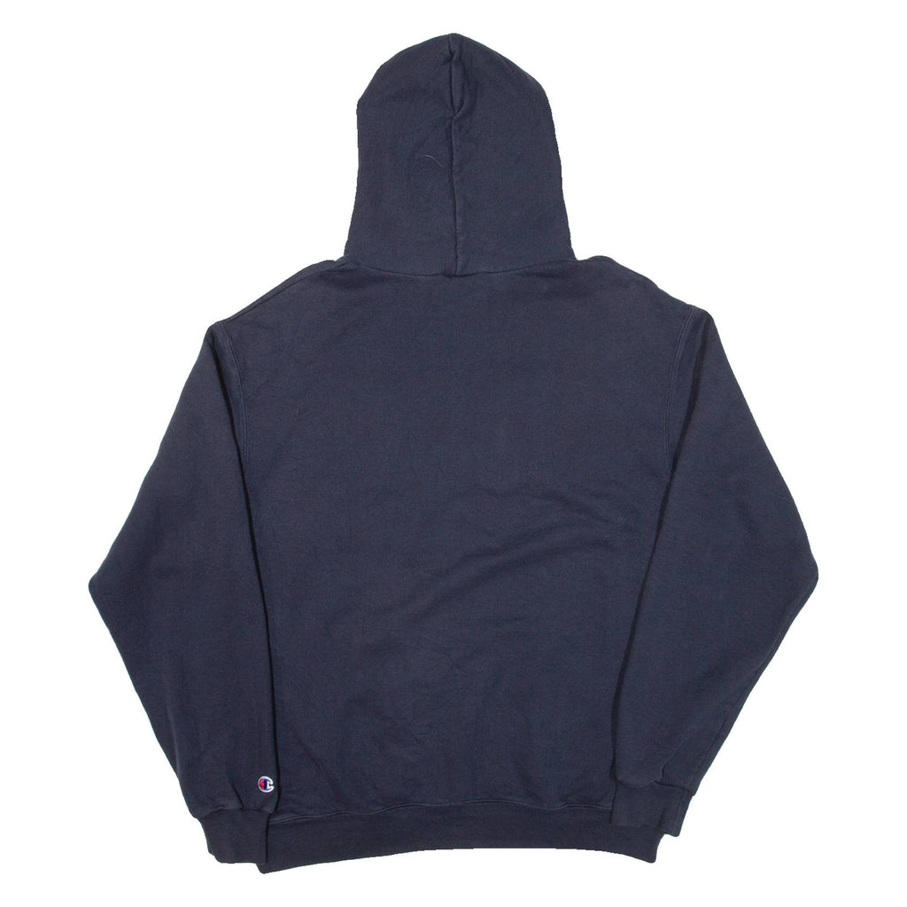 CHAMPION Mens Blue Hoodie USA L