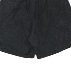 NIKE Mens Shorts Black Casual M W28 Polyester Blend Performance Zip Pockets
