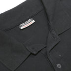 KAPPA Mens Black Polo Shirt XL Cotton Short Sleeve Classic Logo