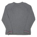FILA Mens Grey Sweatshirt L Crew Neck Cotton Blend Pullover Casual
