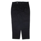 DICKIES Workwear Mens Trousers Black Relaxed Tapered W38 L31