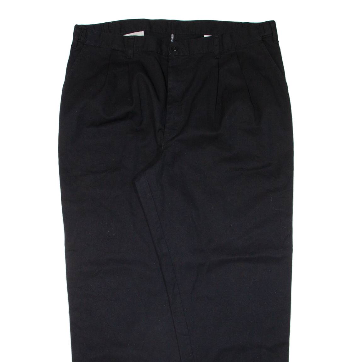 DICKIES Workwear Mens Trousers Black Relaxed Tapered W38 L31