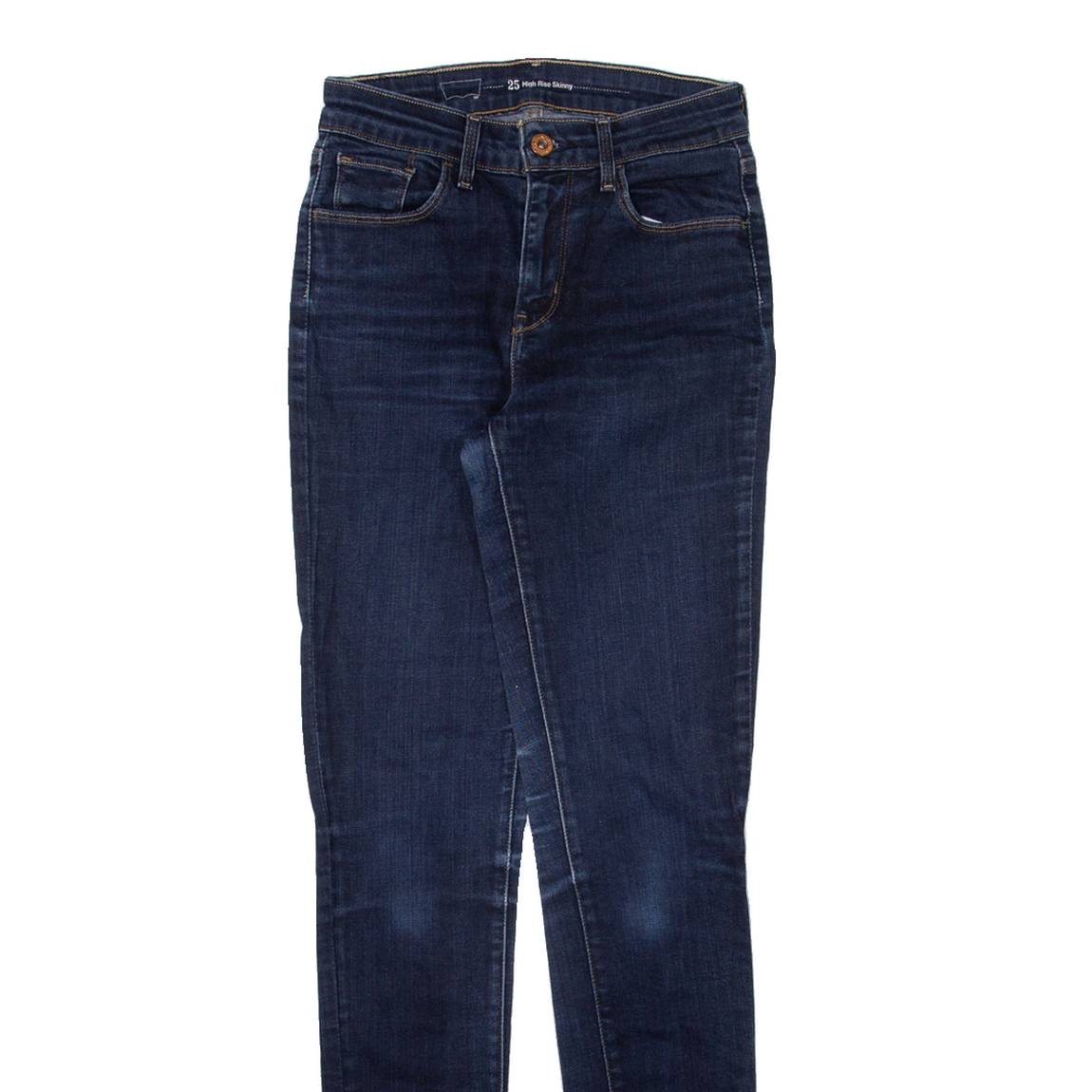LEVI'S High Rise Womens Jeans Blue Slim Skinny W25 L32
