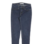 LEVI'S 535 Womens Jeans Blue Slim Skinny Denim Medium W25 L29 Stretch Comfort