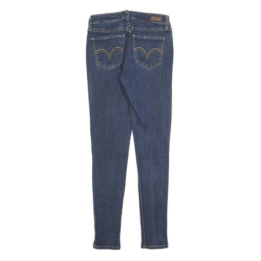 LEVI'S 535 Womens Jeans Blue Slim Skinny Denim Medium W25 L29 Stretch Comfort