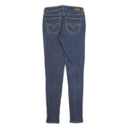 LEVI'S 535 Womens Jeans Blue Slim Skinny Denim Medium W25 L29 Stretch Comfort