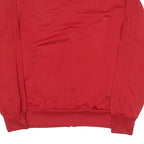 ADIDAS Mens Red Soccer Club Jacket M Polyester Blend Zip Track Sportswear