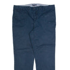 TOMMY HILFIGER Chino Womens Trousers Blue Slim Straight W36 L28