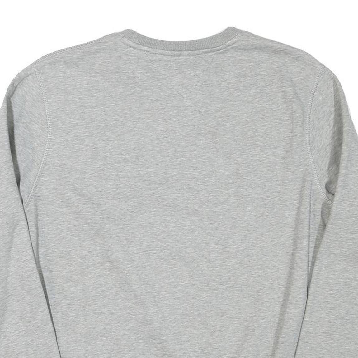 TOMMY HILFIGER Mens Grey Crew Neck M Cotton Blend Sweatshirt Casual