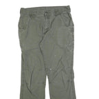 DICKIES Mens Cotton Blend Green Regular Fit Straight Leg Trousers W34 L30