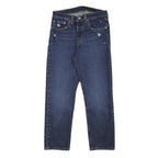 LEVI'S 501 Womens Jeans Blue Cotton Blend Regular Straight Medium W28 L25