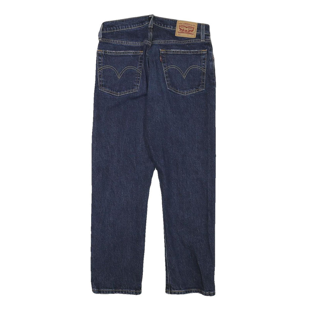 LEVI'S 501 Womens Jeans Blue Cotton Blend Regular Straight Medium W28 L25