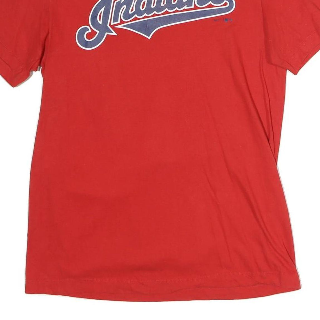 NIKE Mens Red Indians Graphic T-Shirt S Short Sleeve Crew Neck Sportswear